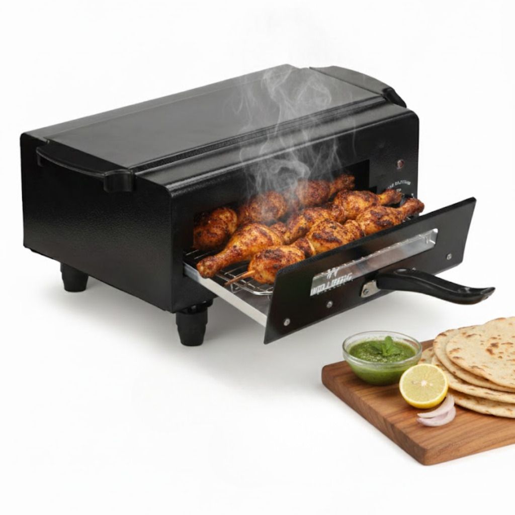 High Power 2200W Tandoor 16 Inch with Element Switch for Indoor Cooking Electric Tandoor-image-48