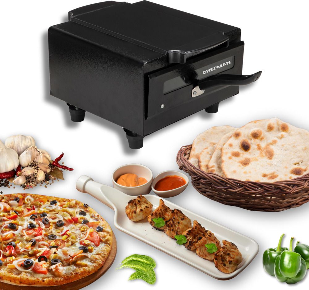 Mini Pizza Maker Oven | 1500W | Compact & Efficient Cooking Appliance for Home Electric Tandoor-image-6