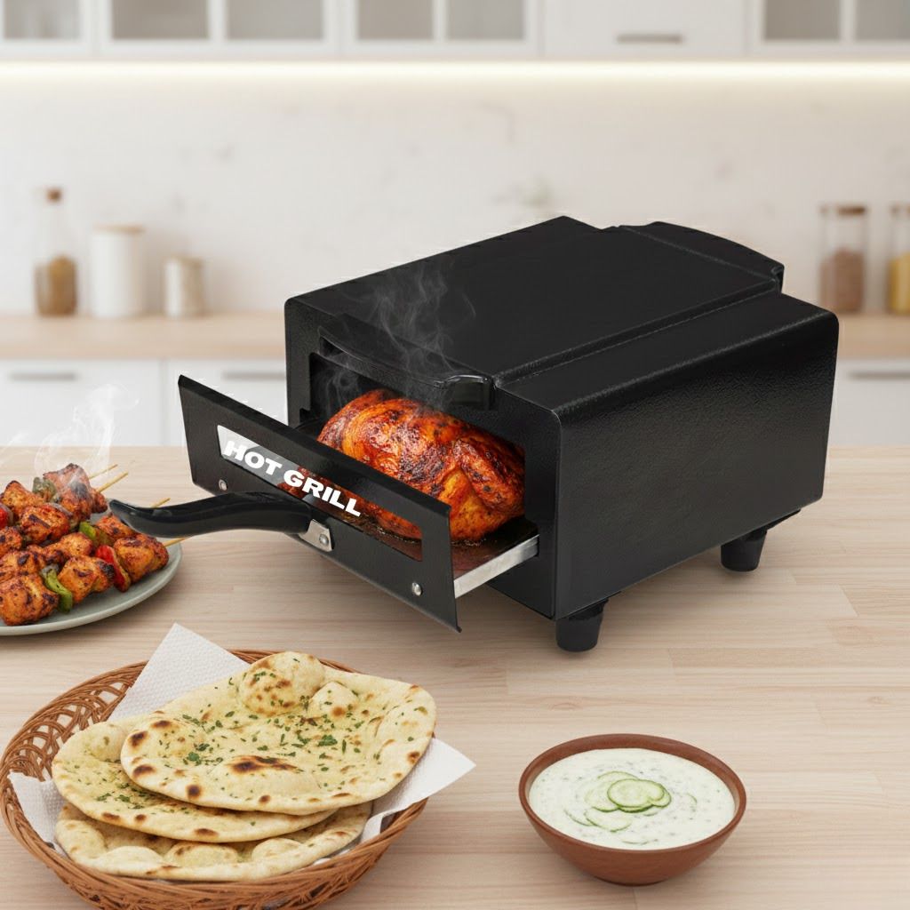 Electric Pizza Oven 10 Inch 1500W Countertop Pizza Baking Oven for Home Pizza Maker