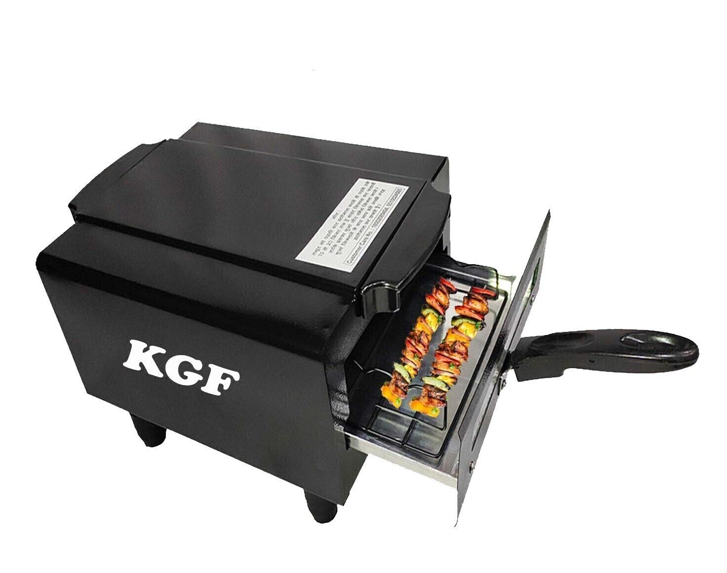 10-Inch Smart Combo Grill Pizza Maker | Shockproof Oil-Free Cooking for Home Electric Tandoor-image-30