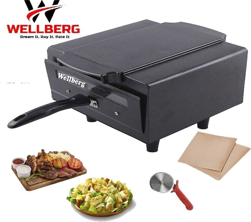 wellberg Advance Micro Combo 10-Inch Oil-Free Cooking for Tandoori, Pizza, & Naan at Home Electric Tandoor-picture-22