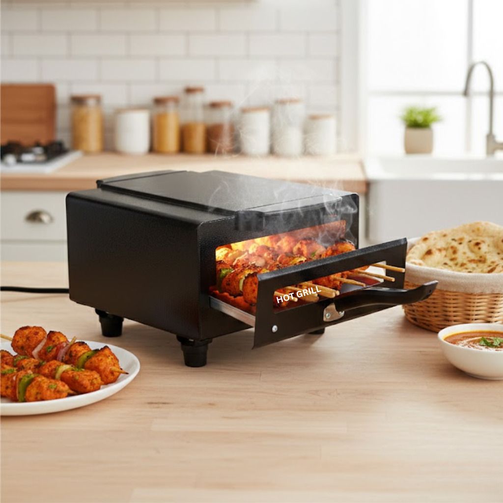 Mini Electric Pizza Oven 10 Inch High Power 1500W Kitchen Use Pizza Maker