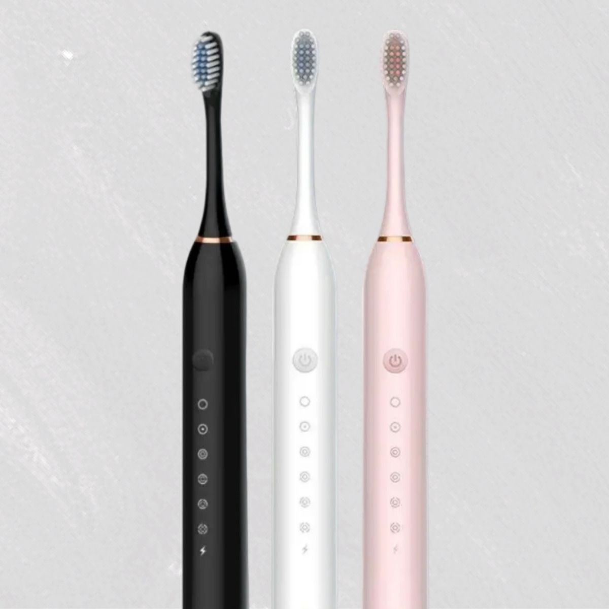 GATUSHOPS 3-Speed Rechargeable Toothbrush with Built-in 2 Minute Timer Electric Toothbrush-image-40