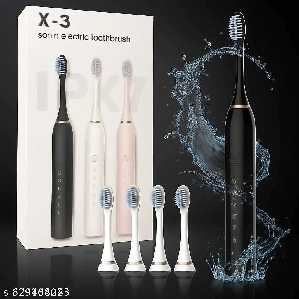 AADITYAENTERPRISES Electric Travel Toothbrush USB Rechargeable 6 Position Adult Toothbrush60 Electric Toothbrush-image-37