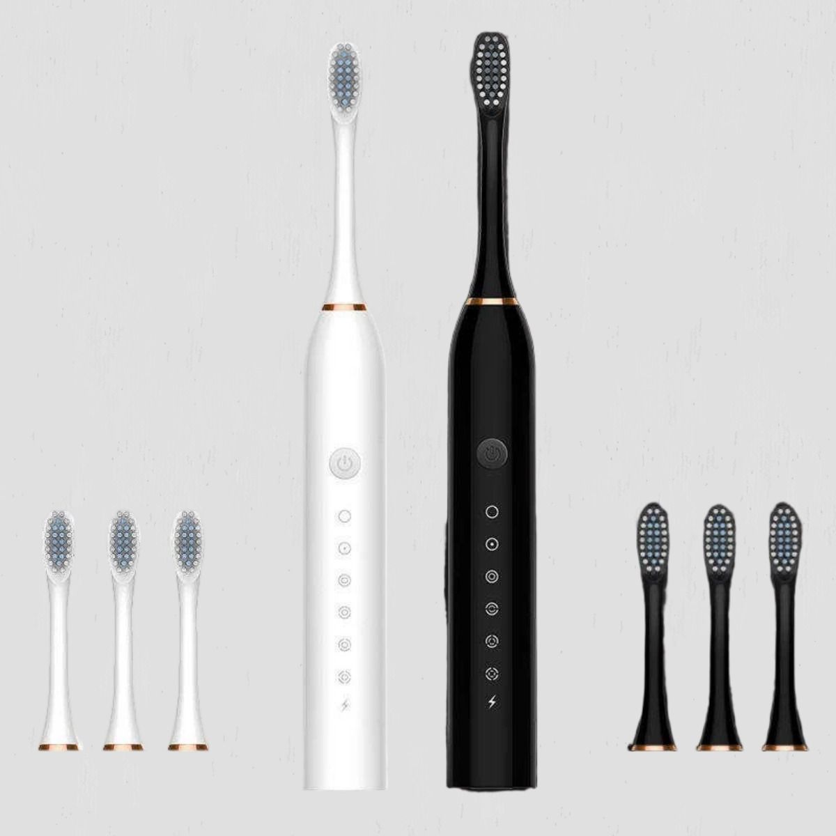 Terviqo Sonic Toothbrush with Travel Pouch and USB Cable Electric Toothbrush-image-14