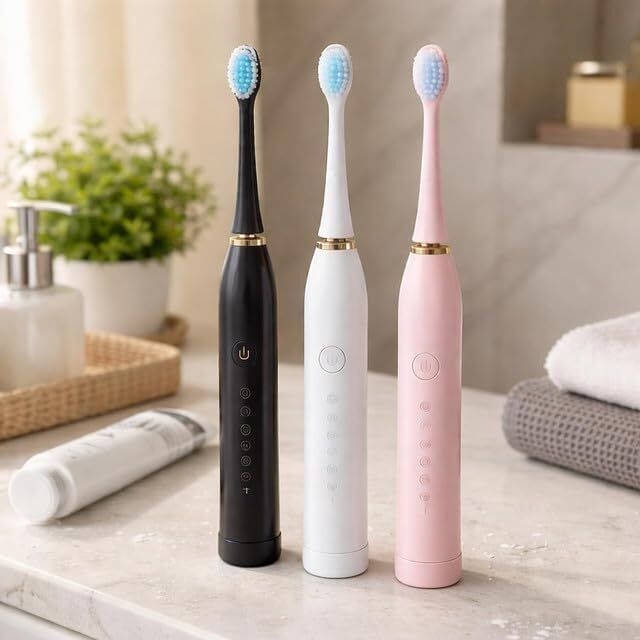 VIHOTENTERPRIS Toothbrush USB Rechargeable 6 Position Adult Toothbrush Electric Toothbrush-picture-14