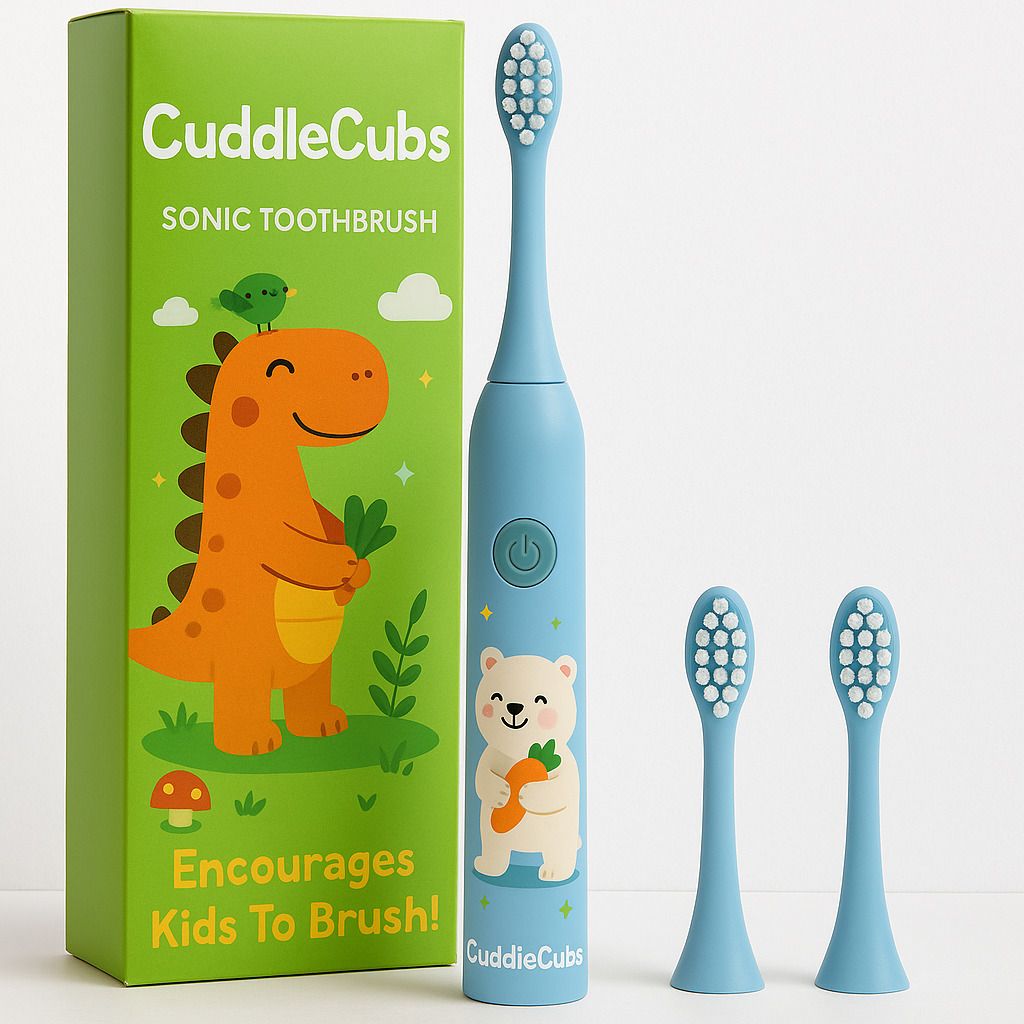 CuddleCubs Electric Toothbrush for Kids Electric Toothbrush