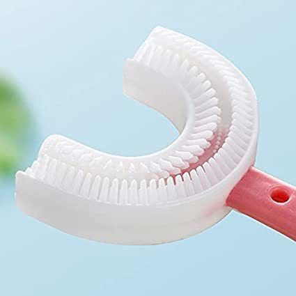 hpg traders U Shape Toothbrush Kids, U-Shaped Convenient Tooth Wash Cleaning Brush Oral Care Electric Toothbrush-image-30