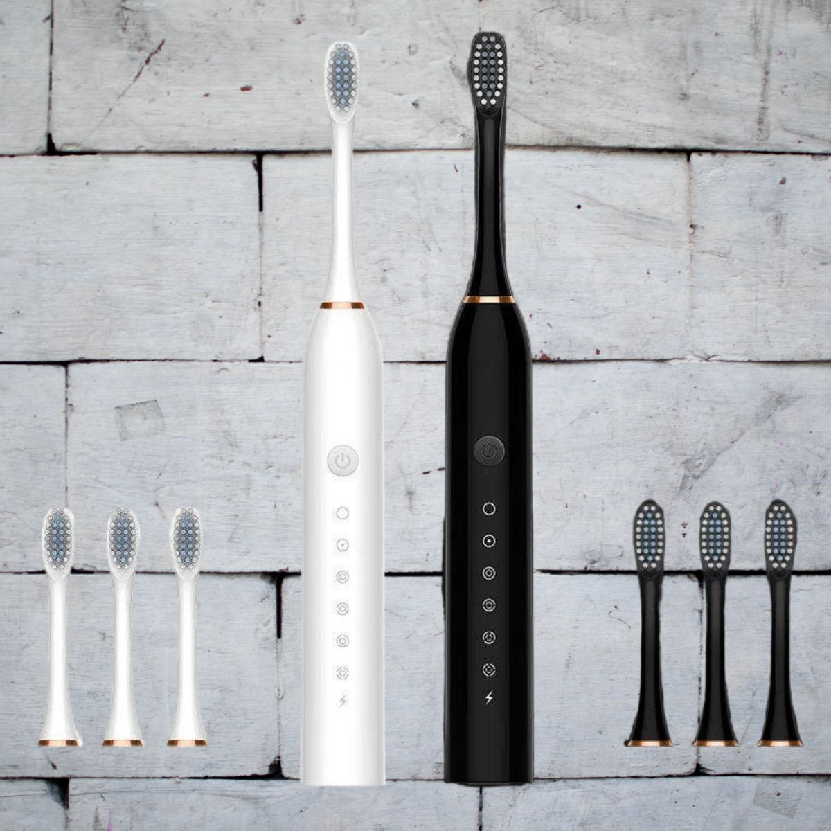 Zenvon Sonic Whitening Toothbrush with USB Rechargeable Handle Electric Toothbrush-image-43