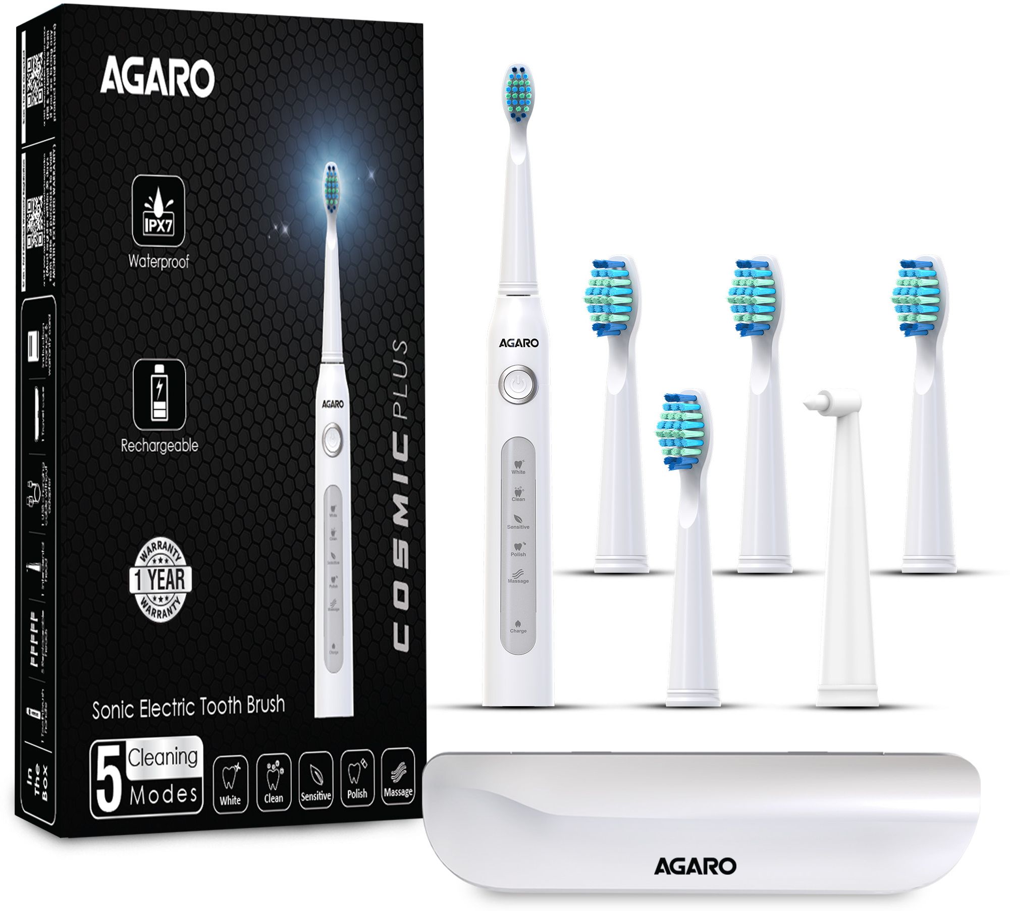 AGARO Cosmic Plus Sonic Electric Toothbrush-picture-13