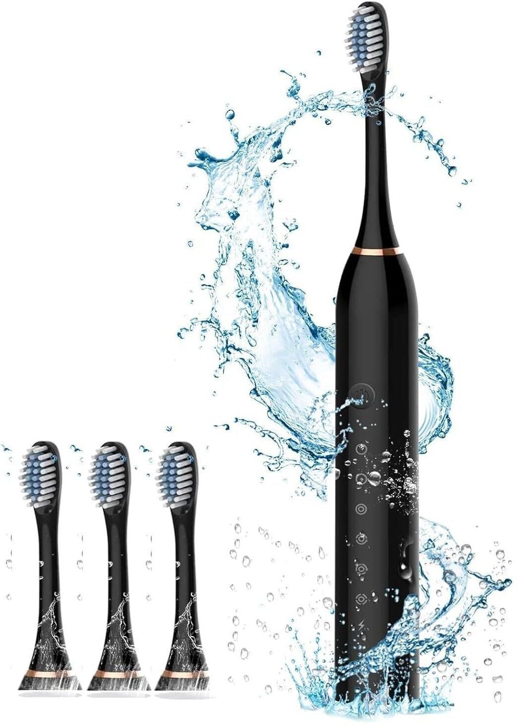 radion USB Rechargeable Ultrasonic with 3 Brush hand Adults -Kids Electric Toothbrush Electric Toothbrush-image-45