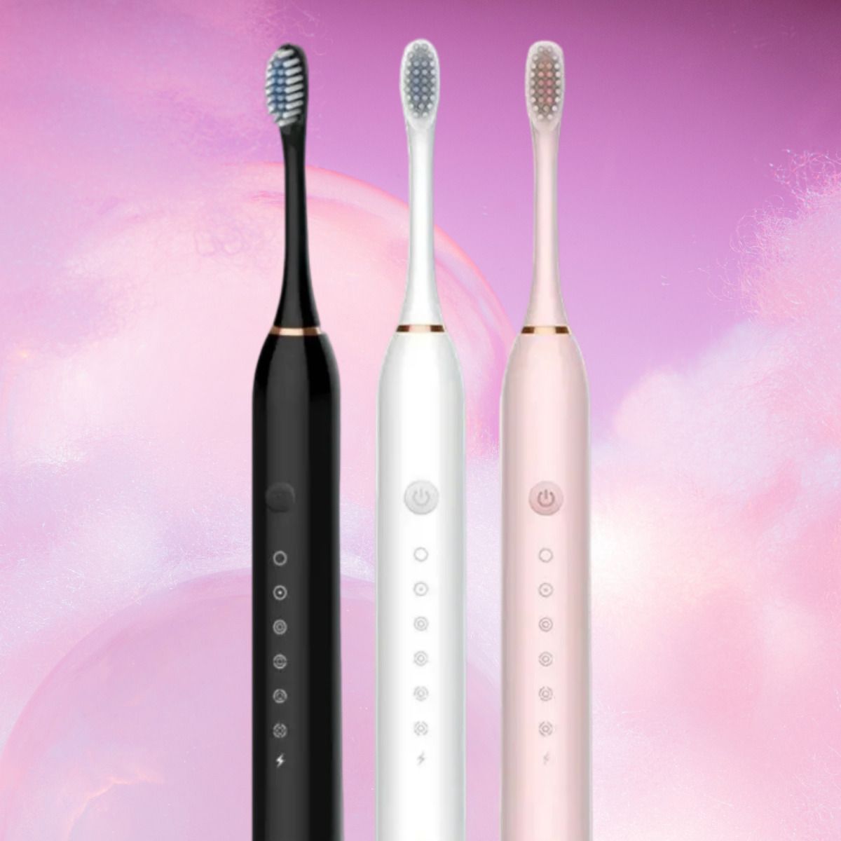 BrightDent Smart Vibration Toothbrush with USB and Silent Operation Electric Toothbrush-image-39