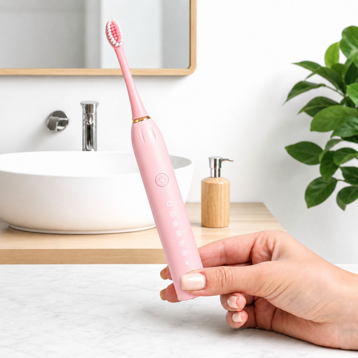 Gentle e kart USB Rechargeable Tooth Brush Cleaning Toothbrush For Adults , Kids Electric Toothbrush-image-18