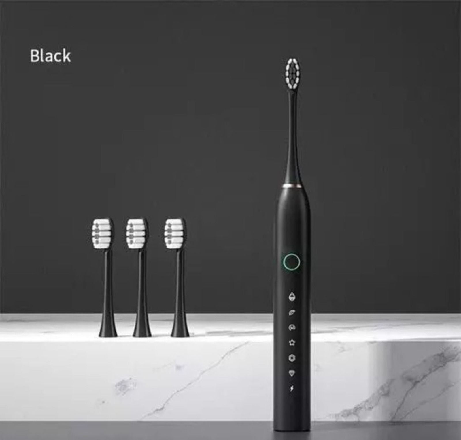 radion Rechargeable Electronic Toothbrush with 6 Modes & 4 Brush Heads Fast Charging Electric Toothbrush-image-48