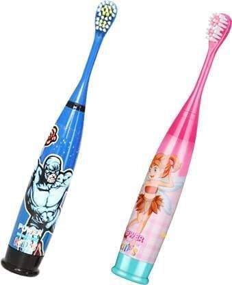 O'Kiddi Cute Cartoon Printed Electric Toothbrush For Kids|Pack Of 2| Electric Toothbrush-image-17