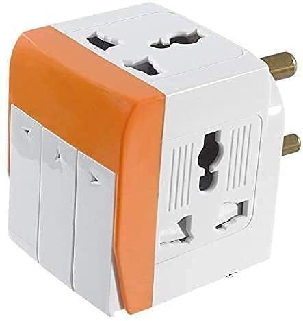 Homorra 3 Way Pin Switched Adaptor Smart Switch-picture-27
