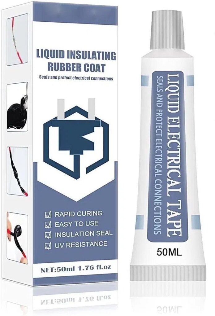 fenku mart Waterproof Protective Coating, Avoid contact with eyes and skin., Electrical Glue Liquid Electrical Tape-picture-43