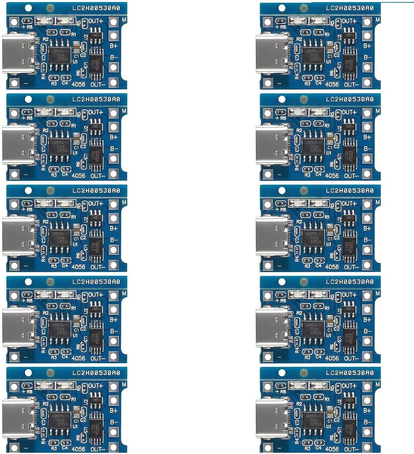 palelectrobuzz TP4056-Type-C Breadboard-picture-23