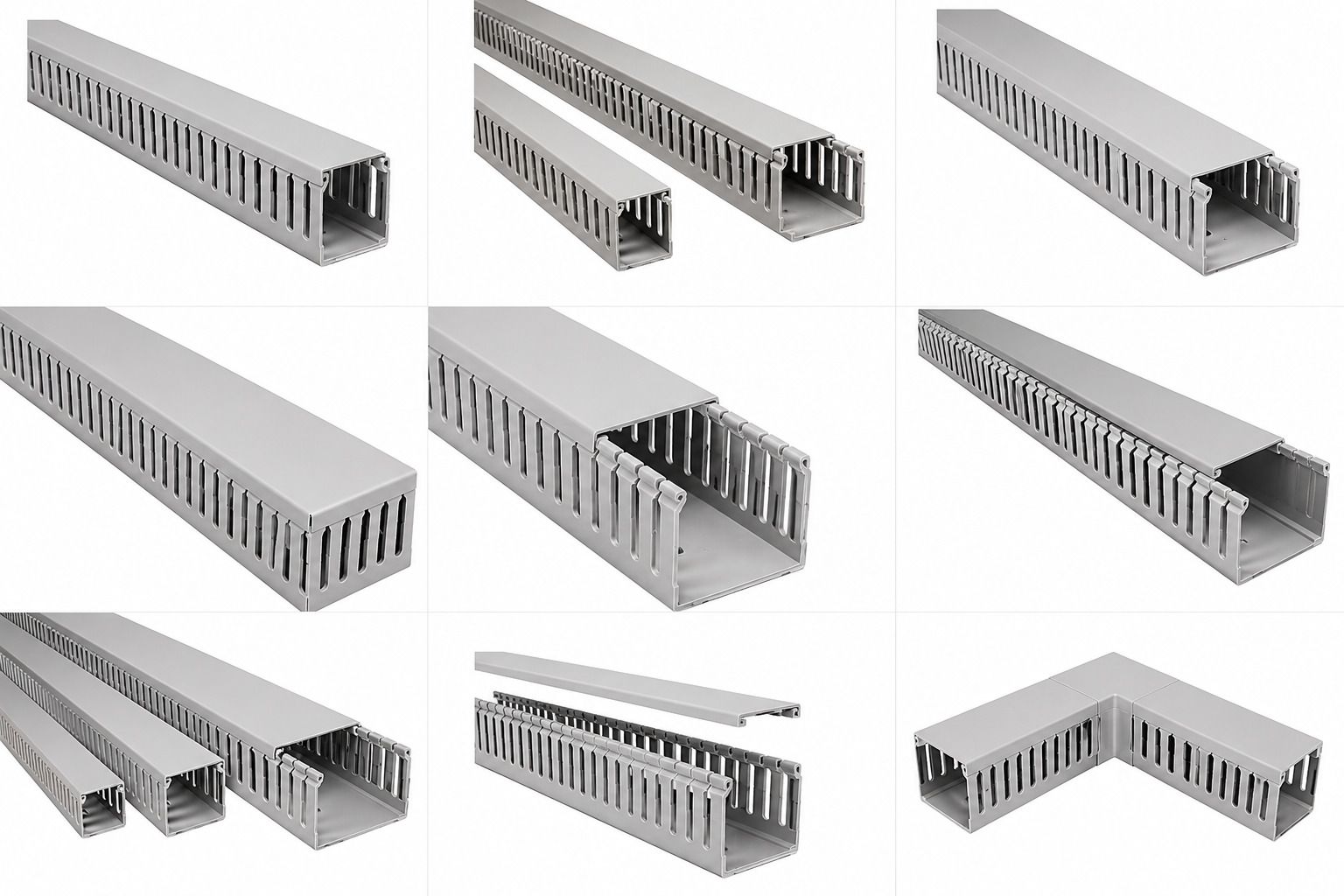 technexa Duct Cable Tray /Wiring Channels/Cable Tray PVC 50 cm Size -(45 X 60) Stripboard-picture-12