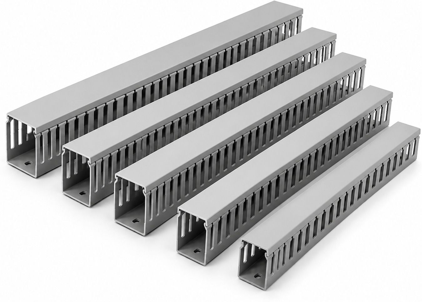 technexa Duct Cable Tray Managers/Wiring Channels/Cable Tray PVC 50 cm Size -(25 X 45) Stripboard-picture-19