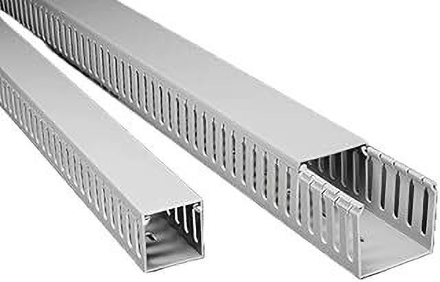 technexa Duct Cable Try Wiring Chanels/Cable Tray PVC FRLS Type (Size-40mm X 40mm X 50cm) Stripboard-picture-11
