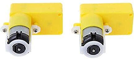 shriji (Pack of 2) L-Shaped Single shaft BO Gear Motor Automotive Electronic Hobby Kit-picture-15