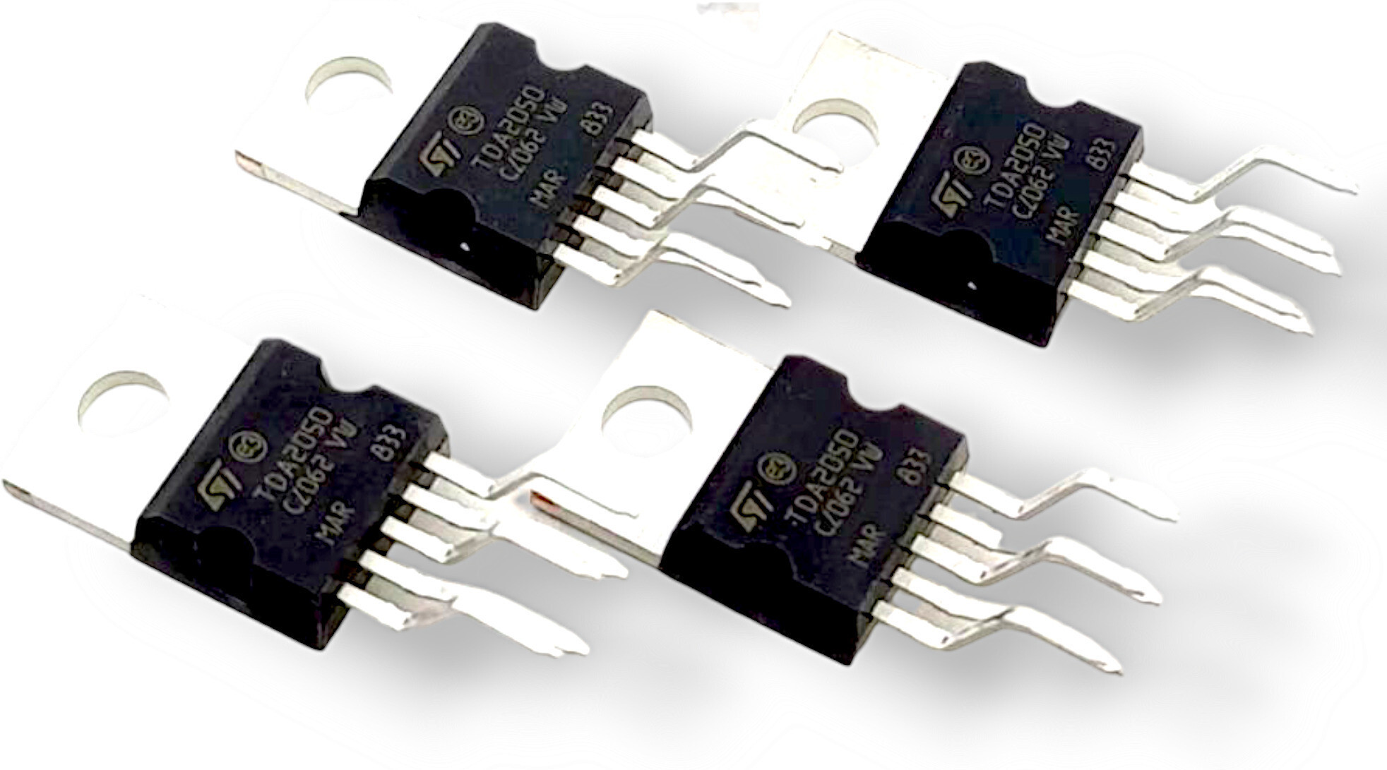 avisri 4 PCS TDA2050 IC Class-AB High-Performance Amplifier Electronic Components Electronic Hobby Kit image 1