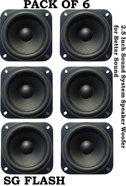 sg flash PREMIUM 2.5 Inch Sound System Speaker Woofer for Better Sound Electronic Components Electronic Hobby Kit-picture-34
