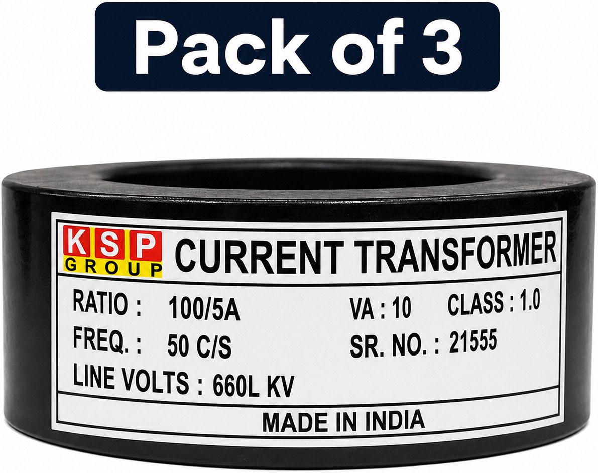 pasco collection 100/5A Current Transformer CT Coil – Copper Winding (Pack of 3) Electronic Components Electronic Hobby Kit-picture-11