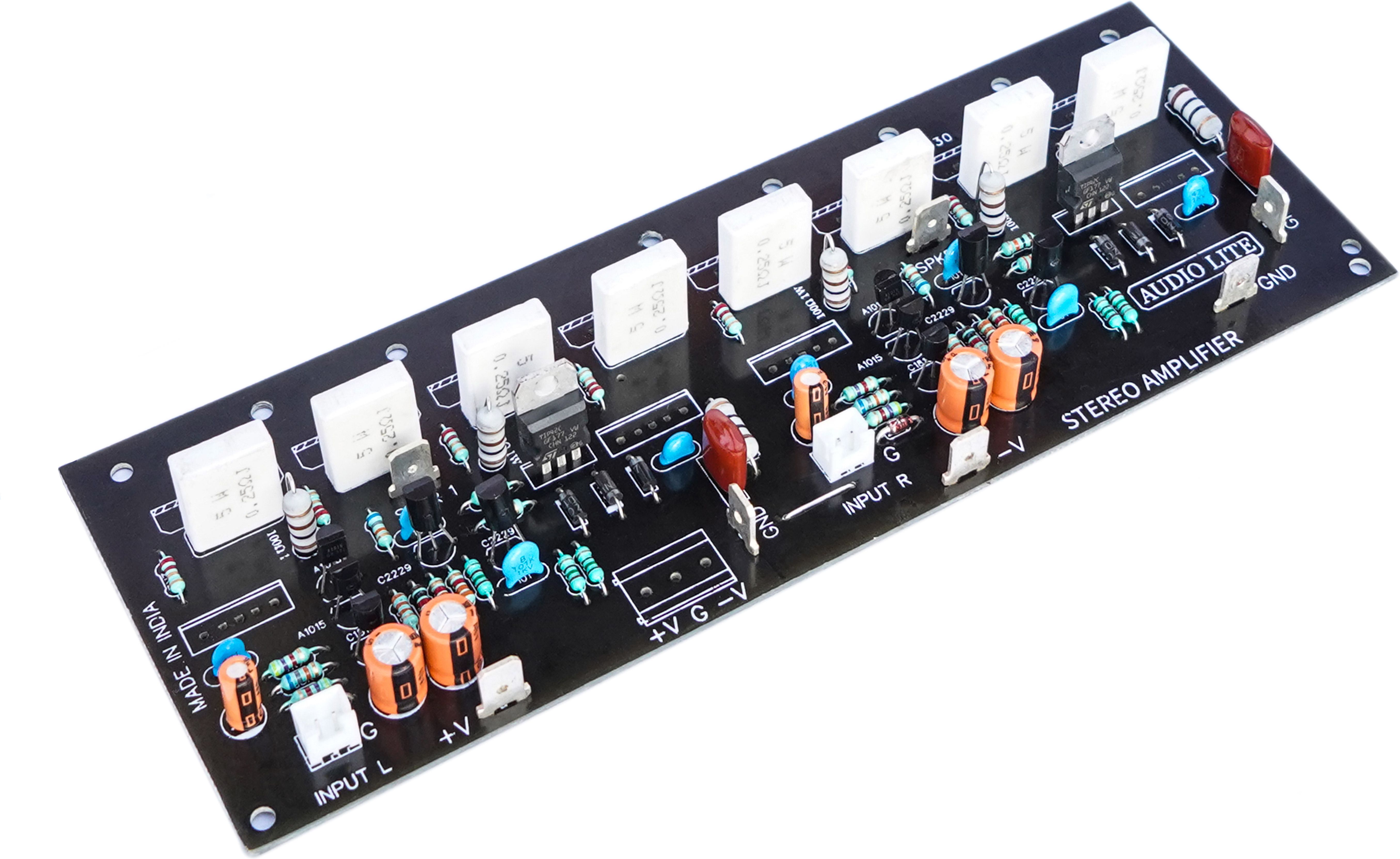 200W+200W RMS Stereo Amplifier Board| High Power | Dual Channel | Sound Recorder and Sound Circuit Electronic Hobby Kit-image-40