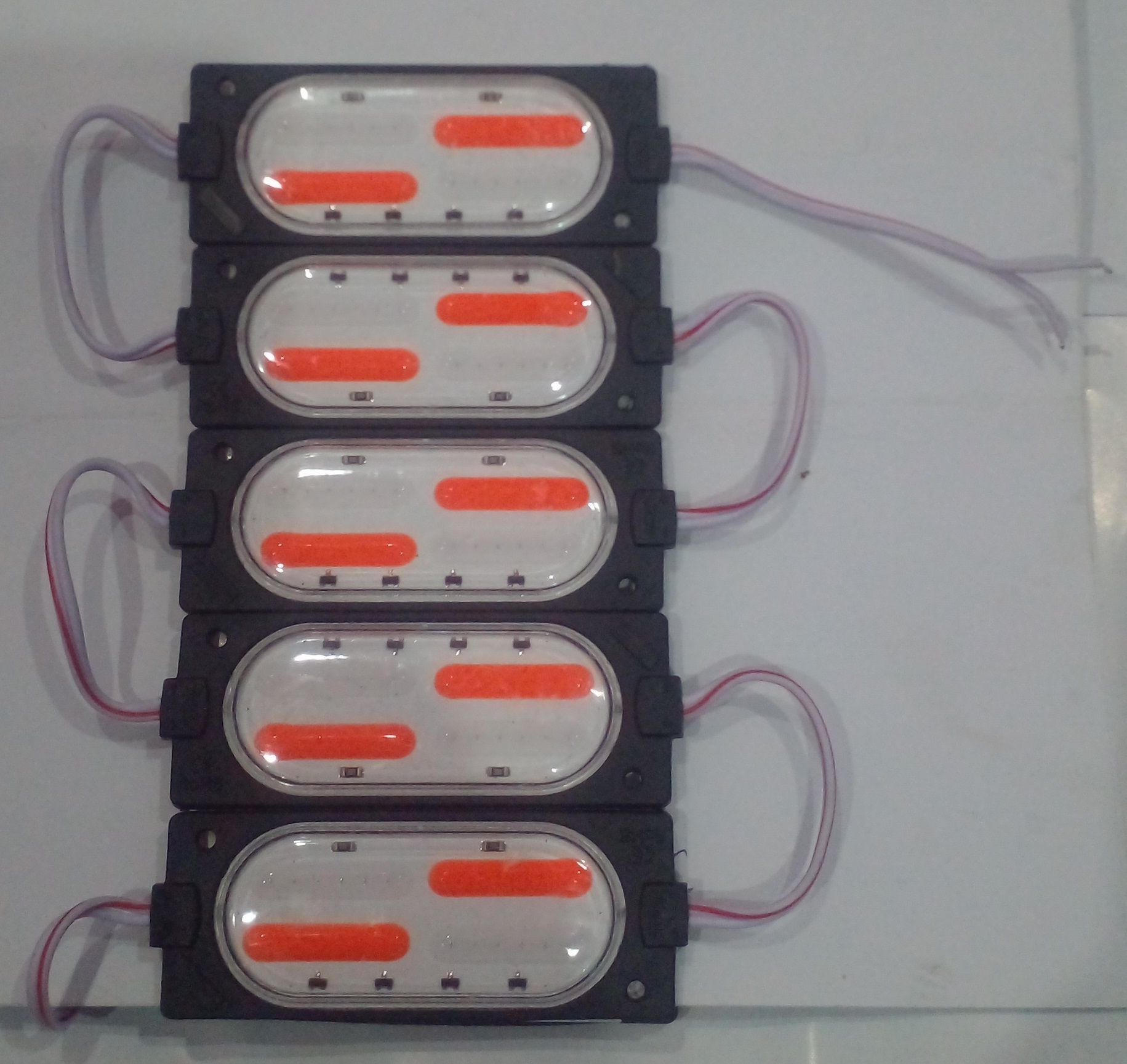 24 LEDs 0.5 m Red, Blue Color Changing, Flickering, Steady Strip Rice Lights-image-26