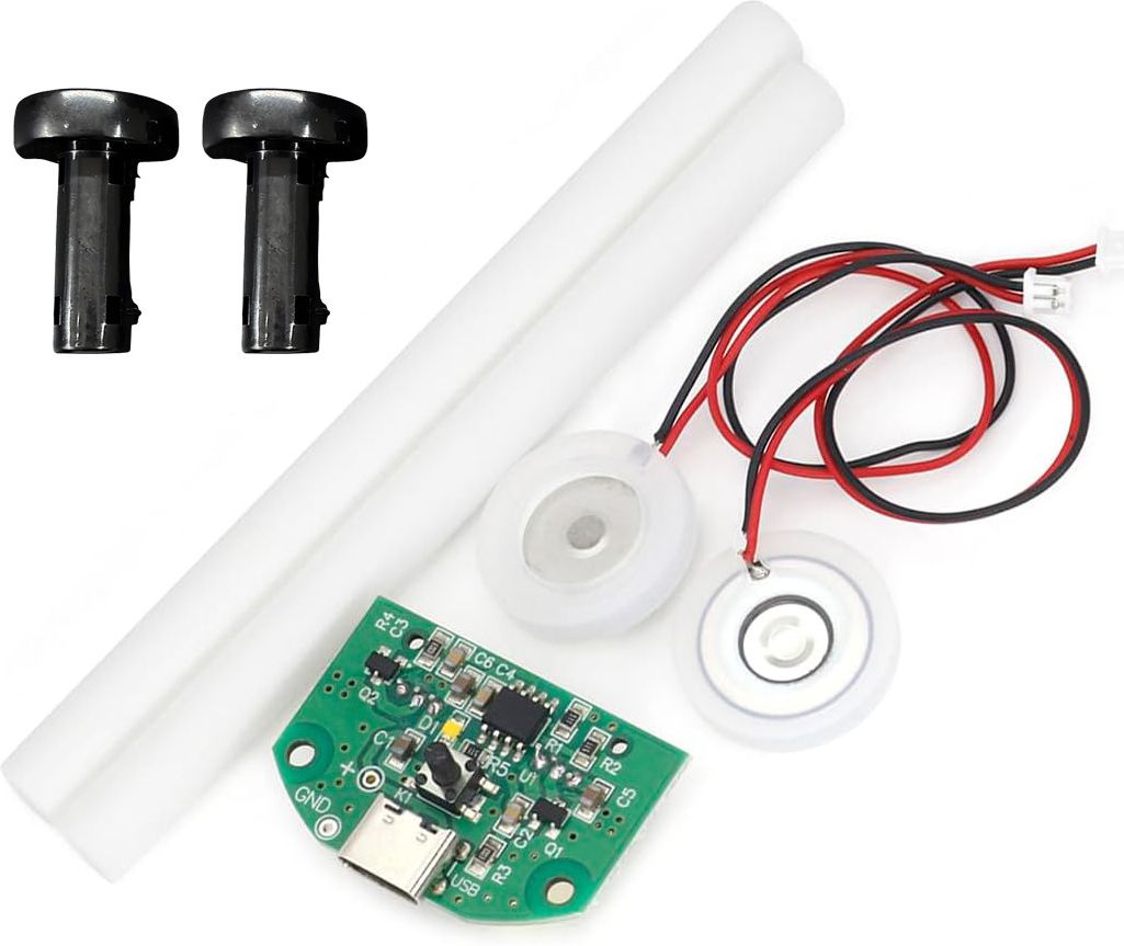 Dual Ultrasonic Mist Maker Kit Type-C 5V Humidifier DIY Module (2 Head) Electronic Components Electronic Hobby Kit-image-19