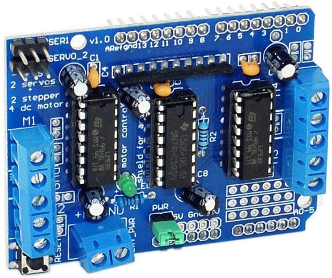 Premium L293D Motor Driver Shield Micro Controller Board Electronic Components Electronic Hobby Kit-image-22