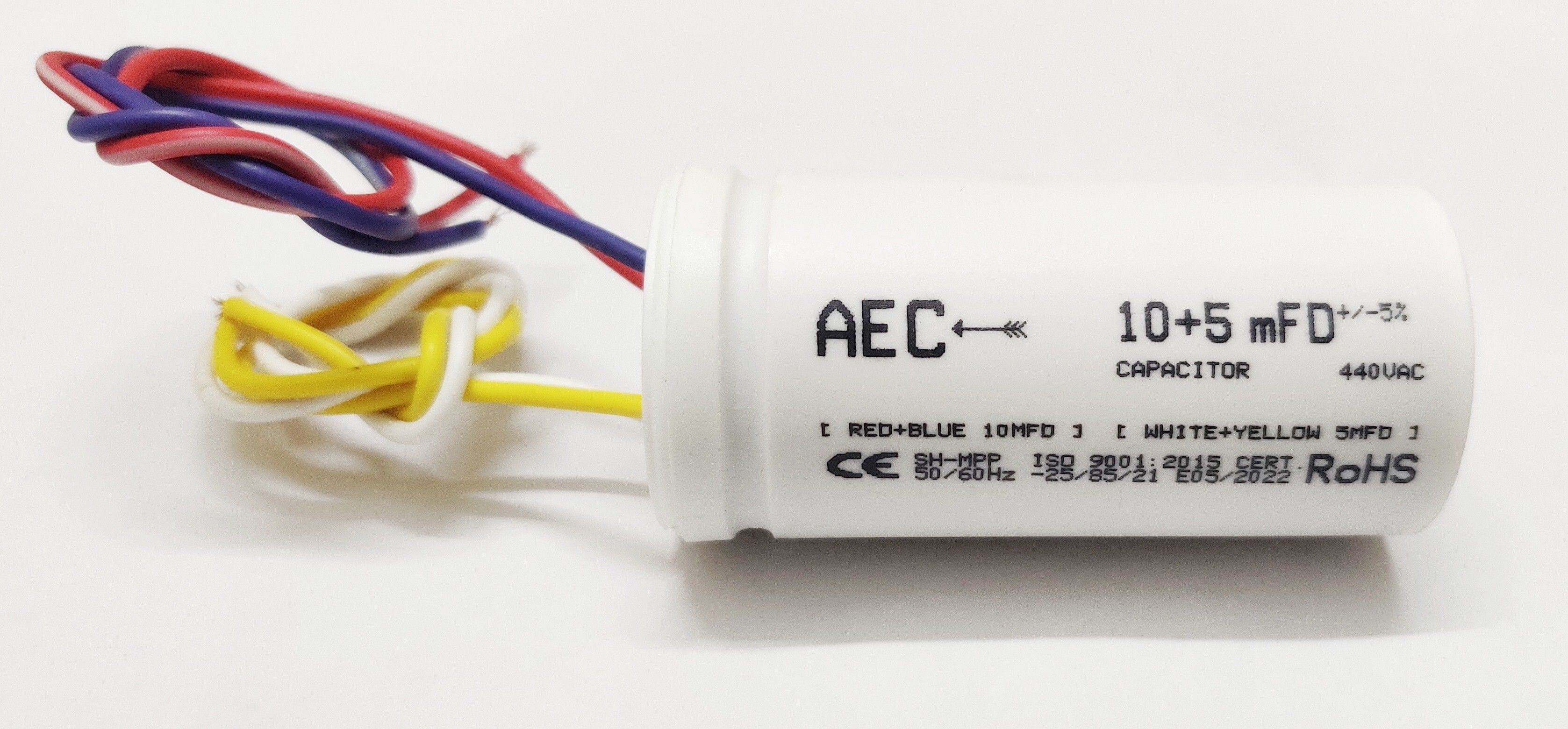 Washing Machine, 10+5 mfd Capacitor for wash and Spin Motor. Electronic Components Electronic Hobby Kit-image-22