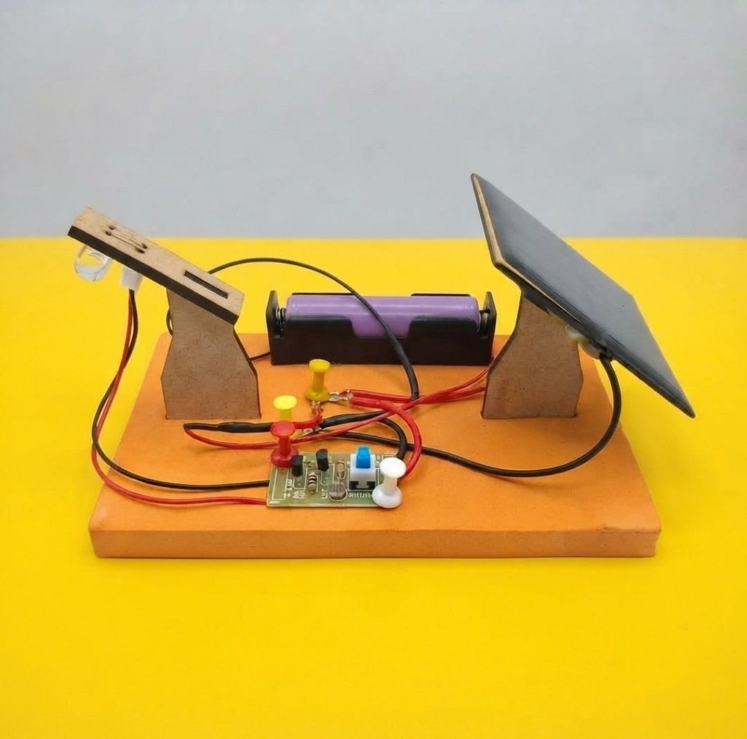 erhindia DIY Automatic Solar Street Light Educational Science Project STEM Working Model Educational Electronic Hobby Kit-picture-20