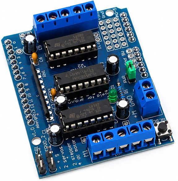 L293D Motor Driver Shield Expansion Board For Arduino Motor Control Electronic Components Electronic Hobby Kit-image-21