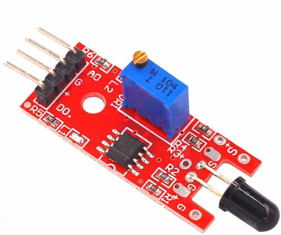 ElectricalBro Flame Sensor Module Fire Detection Sensor for Arduino Robotics Electronic Components Electronic Hobby Kit-image-7