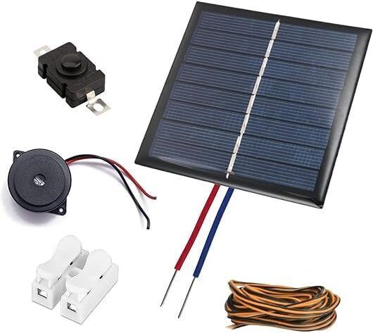 symfonia Solar Panel for School Project Kit with Buzzer,Wires,Switch,Wire Connector Combo Alternative Energy Electronic Hobby Kit-picture-22