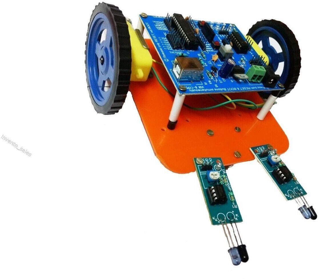 Two Wheel Line Following Tracking Smart Car Mobile Controlled Robot LFR DIY Automotive Electronic Hobby Kit-image-20