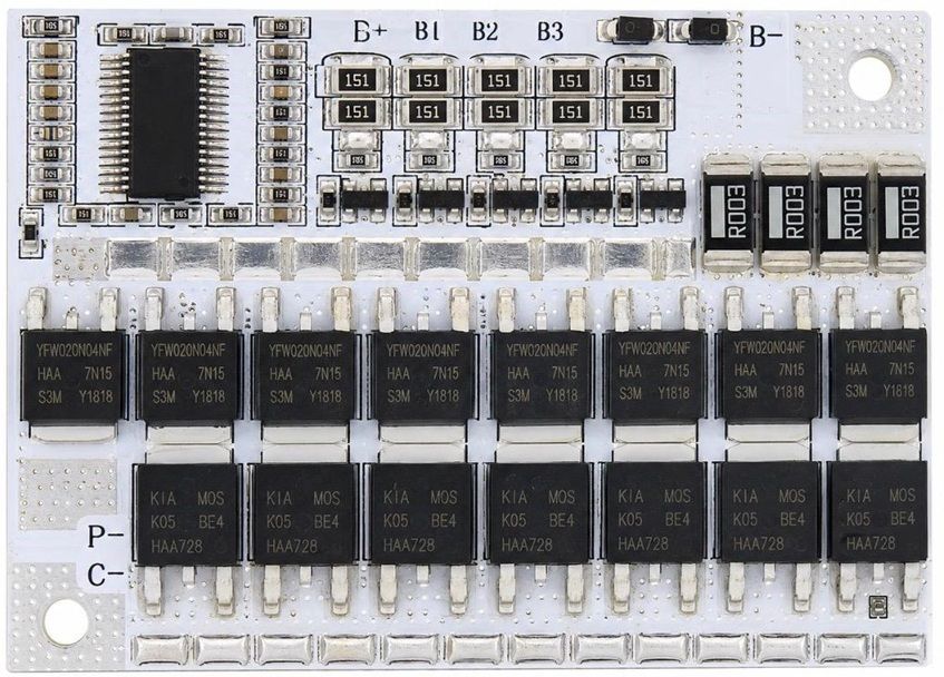 sg flash High Quality 3S 100A BMS Protection Board Electronic Components Electronic Hobby Kit-picture-5