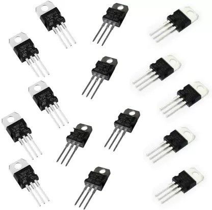 tayal Combo of 7805, 7809, 7812 Voltage Regulator IC 5 Pcs each Electronic Components Electronic Hobby Kit-picture-23