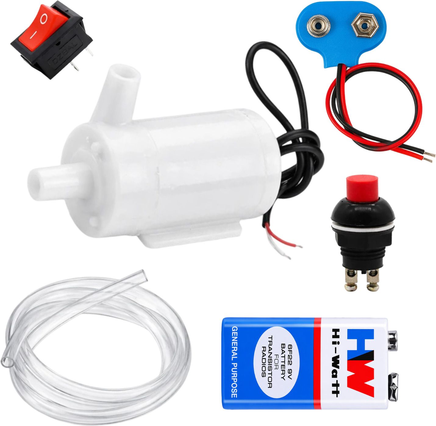 Mini Submersible Water Pump DIY Science Project Kit Electronic Components Electronic Hobby Kit-image-18