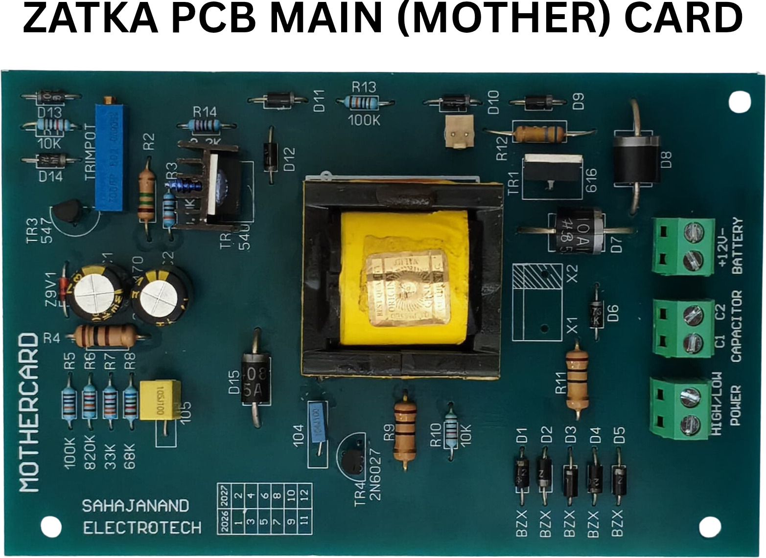 set ZATKA PCB MAIN (MOTHER CARD) Electronic Components Electronic Hobby Kit-picture-14