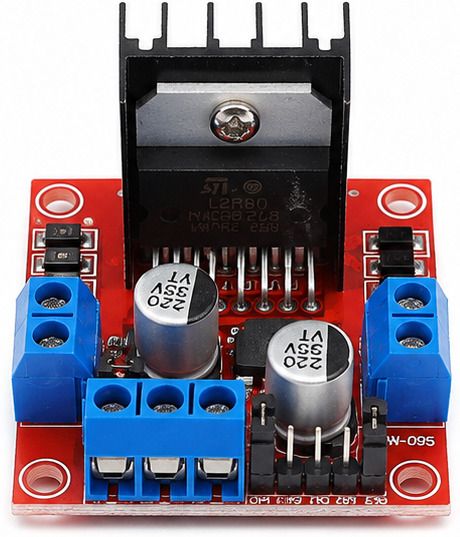 L298N Motor Driver Module Dual H-Bridge Dc Stepper for Arduino Electronic Components Electronic Hobby Kit-image-9