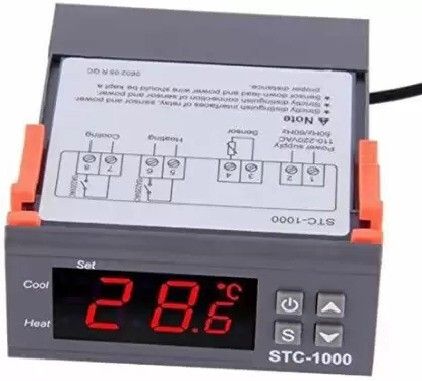 real instruments STC-1000 Digital Thermostat for Incubator Controller Heating and Cooling Relay Temperature Sensor and Controller Electronic Hobby Kit-picture-19