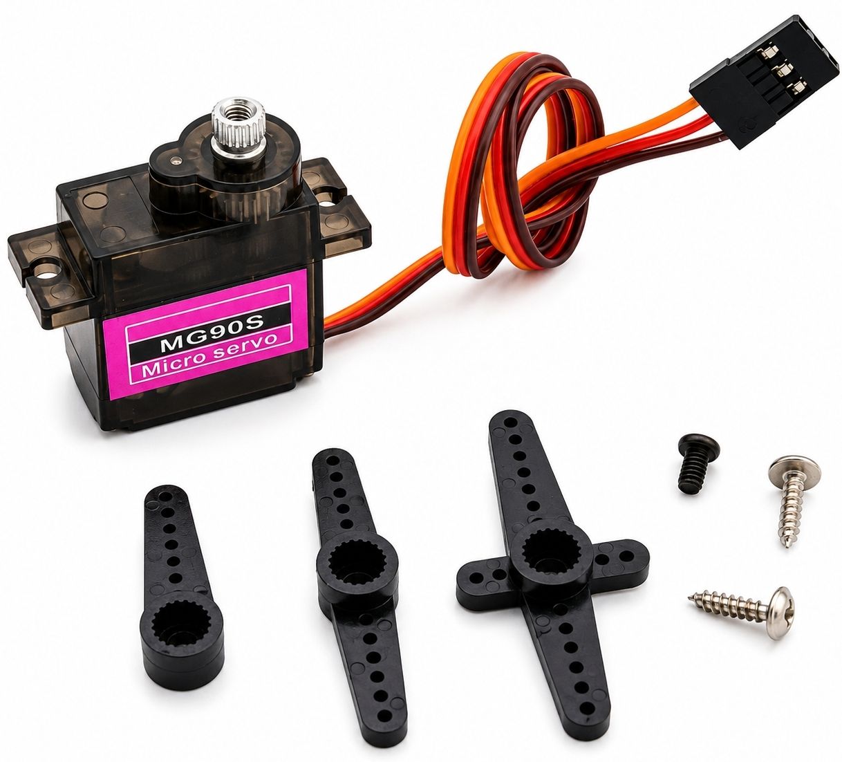 MG90S Metal Gear Micro Servo Motor Electronic Components Electronic Hobby Kit-image-47