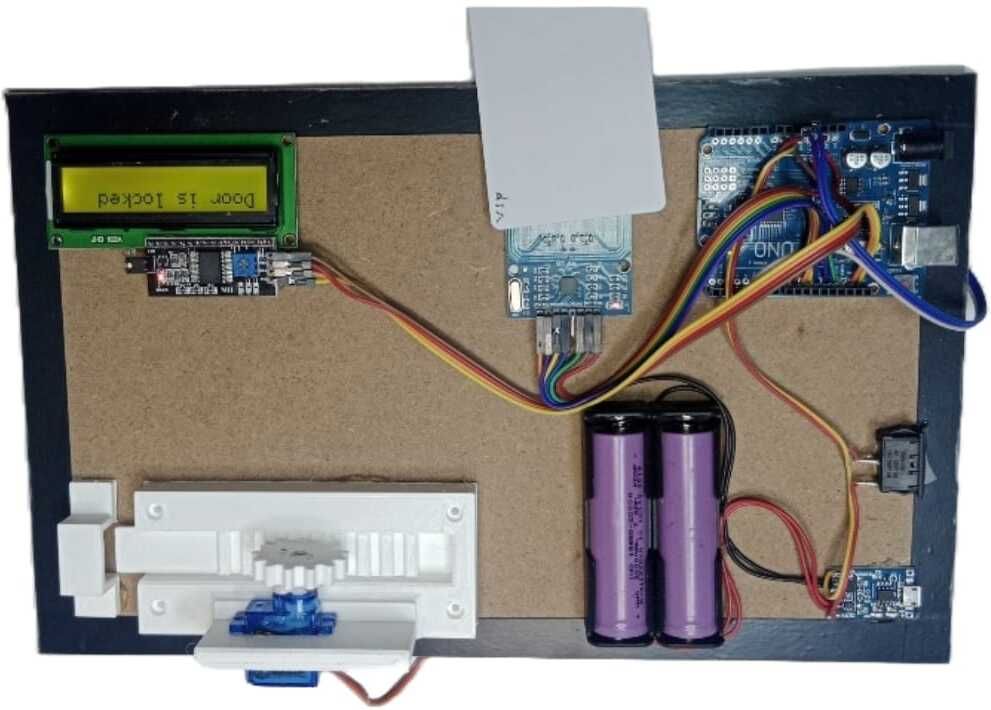 mechanic37 Door Lock RF ID and Keypad Educational Electronic Hobby Kit-picture-24