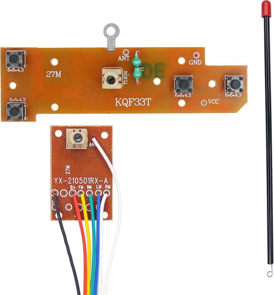 27MHz 4 Channel RF Remote Control Transmitter Receiver Module Set Electronic Components Electronic Hobby Kit