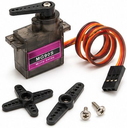 ocean student projects MG90S Servo Micro 9G Metal Geared Servo Motor Electronic Components Electronic Hobby Kit-picture-17