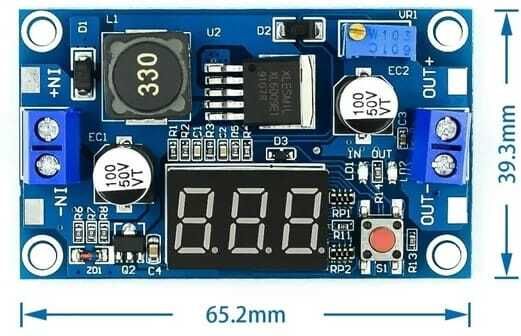 LM2596S DC-DC Buck Power Module 3A Adjustable Regulator 12/24 to 12/5/3.3V Micro Controller Board Electronic Hobby Kit-image-49